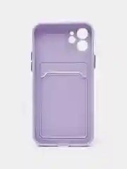 Красный чехол с карманом для карт iPhone 7 8 Plus X XS Max XR 11  12  13 Pro 14 айфон про макс