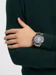 Серебряный мужские наручные часы