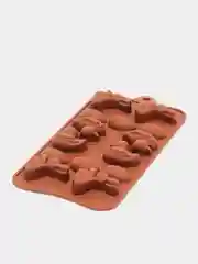 Силиконовая форма для шоколада и конфет, заяц кролик 22,5 * 10,2