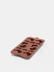Коричневый силиконовая форма для шоколада и конфет, заяц кролик 22,5 * 10,2