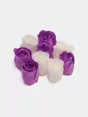 Коралловый мыльные розы "Сердце" в подарочной коробке с бантом, 9 бутонов: цветы, которые не завянут