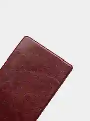Коричневый чехол-обложка / картхолдер для карт, проездного билета и пропуска