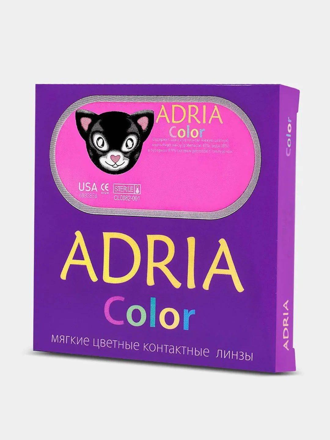 Цветные Контактные линзы Adria Color 3 Tone (2 линзы) 8,6/ 14,2/ (-0,00) - (-6,00)