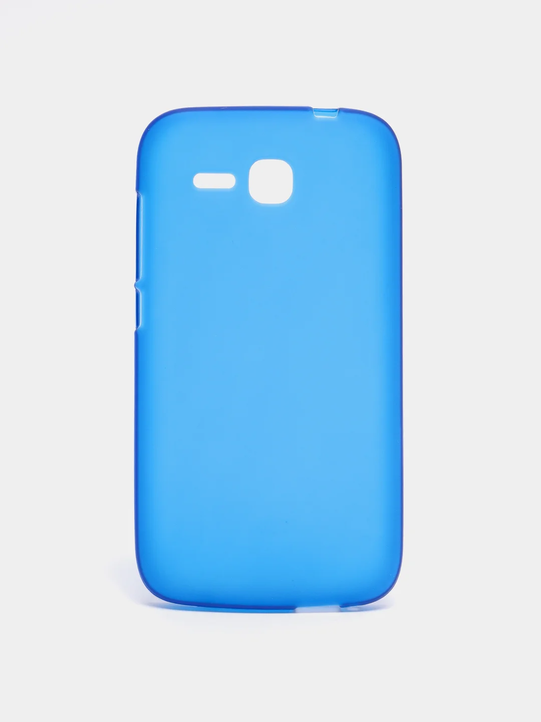 Синий силиконовый чехол накладка на Huawei Y600