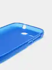 Синий силиконовый чехол накладка на Huawei Y600
