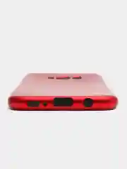 Красный силиконовый чехол на Samsung Galaxy S8 Plus
