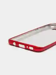 Красный силиконовый чехол на Samsung Galaxy S8 Plus