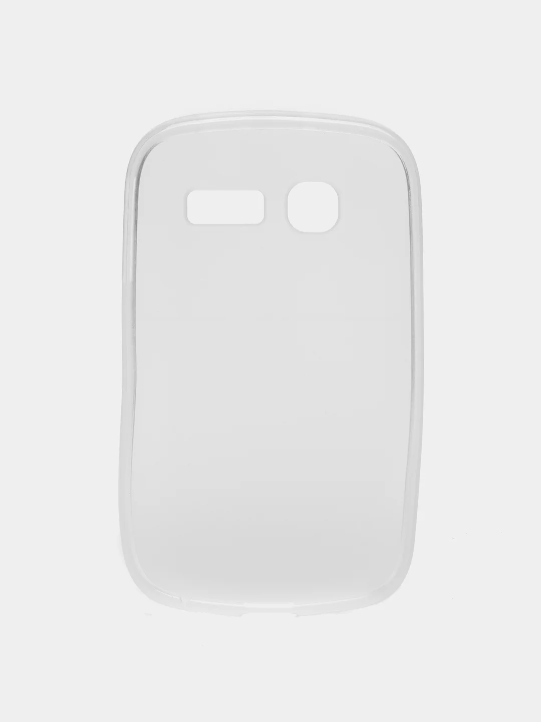 Белый чехол-накладка на Alcatel One Touch 4015 POP C1, силиконовый