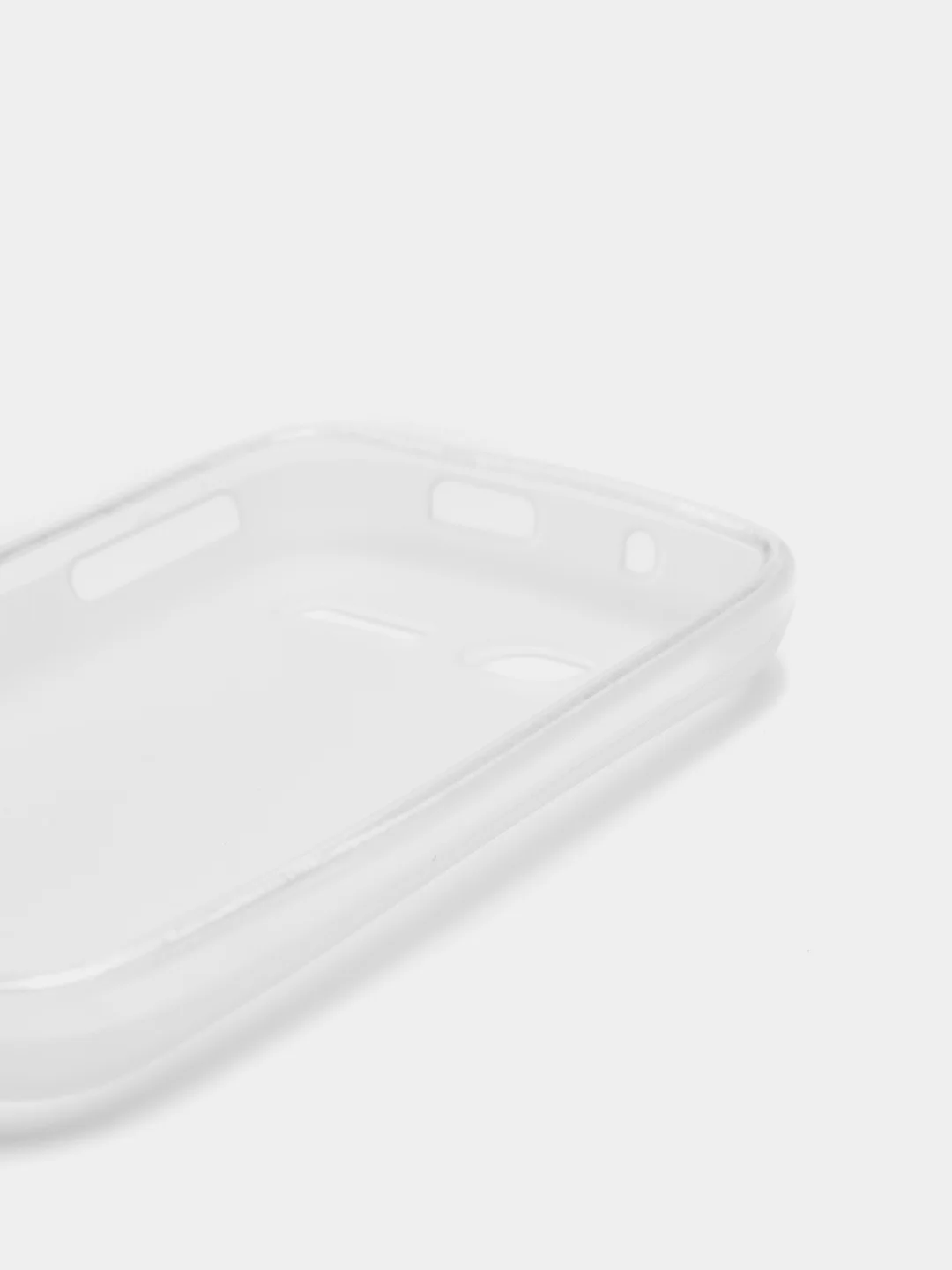 Белый чехол-накладка на Alcatel One Touch 4015 POP C1, силиконовый