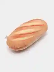 Желтый подушка батон, хлеб, булка
