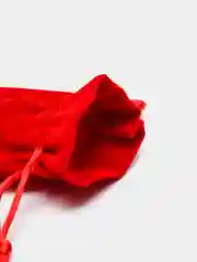 Красный мешочек бархатный "Классика", 9 х 12 см, 2 цвета