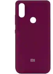 Бордовый чехол на Xiaomi Redmi 4A, 4X, 5, 5+, 6, 6A, Note 4/4x, Note 5/5 Pro, 5A, Mi 6X, Mi A2