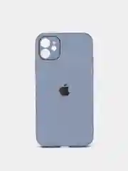 Ледяной чехол силиконовый со стеклянной панелью для iPhone 11