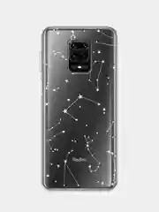 Прозрачный чехол на Xiaomi Redmi Note 9S/9 Pro / Сяоми Редми Нот 9S/9 Про прозрачный, с рисунком