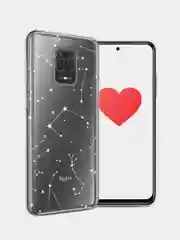 Прозрачный чехол на Xiaomi Redmi Note 9S/9 Pro / Сяоми Редми Нот 9S/9 Про прозрачный, с рисунком