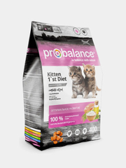 Корм сухой для котят ProBalance "1st Diet", с цыпленком, 400 г