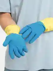 Перчатки хозяйственные Bicolor, размер S, M, L, XL