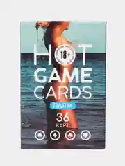 Голубой карты игральные HOT GAME CARDS, 36 карт