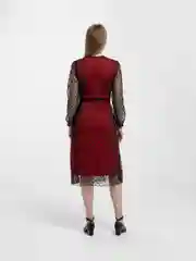Красный женское вечернее платье