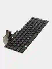 Клавиатура для ноутбука Samsung RC410, RV411, RV412, RV415, RV420 плоский Enter (черная)
