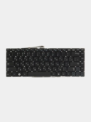 Клавиатура для ноутбука Samsung RC410, RV411, RV412, RV415, RV420 плоский Enter (черная)