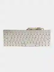 Клавиатура для ноутбука Samsung RC410, RV411, RV412, RV415, RV420 плоский Enter (черная)