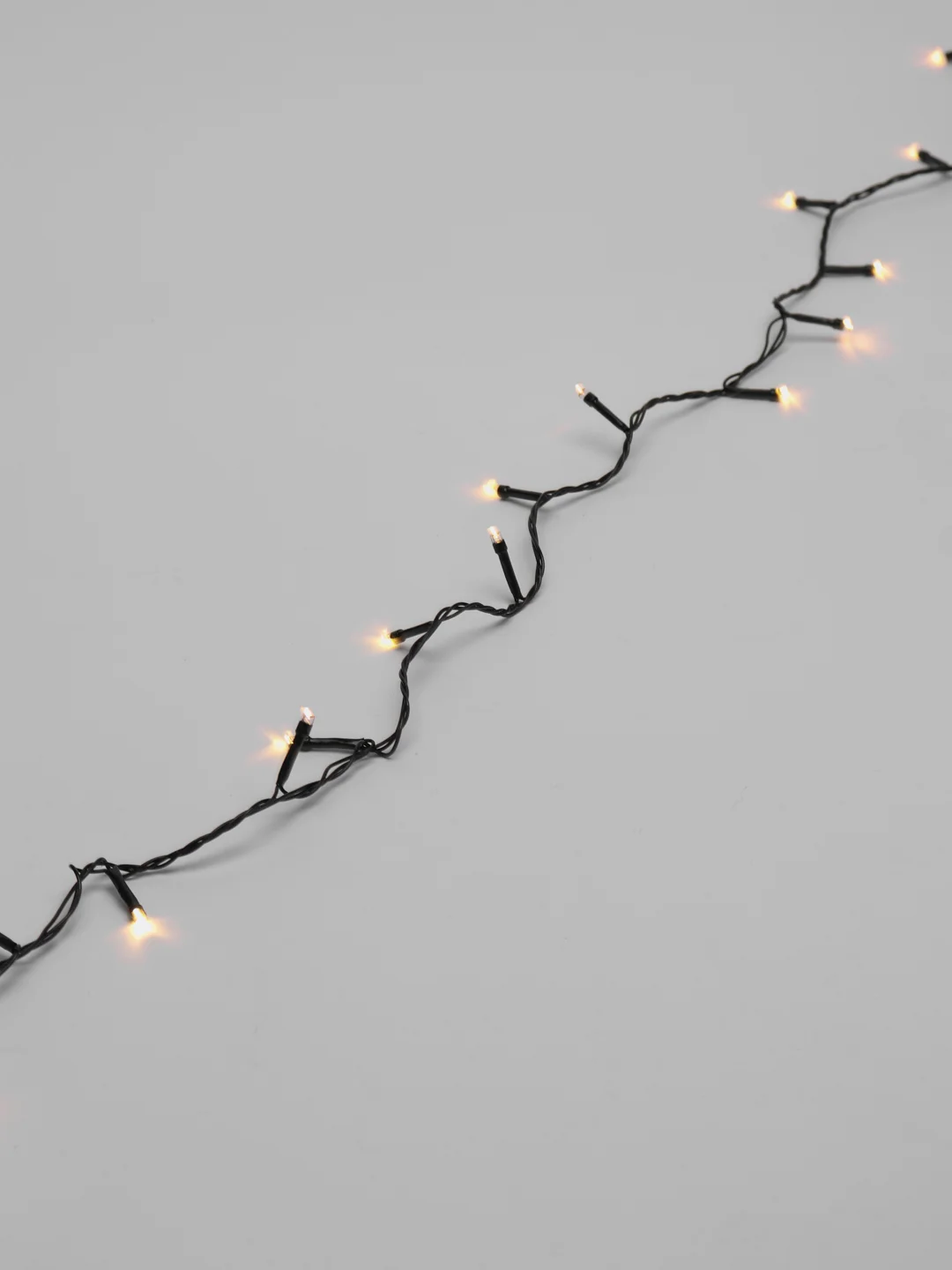 Новогодняя светодиодная гирлянда, 50 LED, 8 режимов, теплый белый цвет, 3,5 м