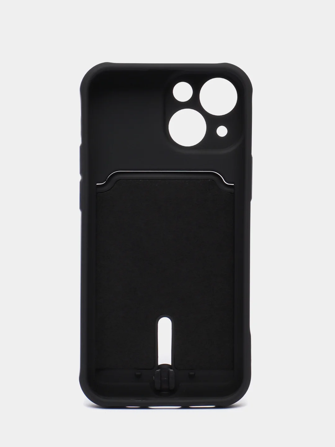 Темно-синий чехол для iPhone 14, 13, 12, 11 Pro Max, XS/X, XR, 7 / 8, Plus с карманом для карт