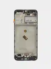 Черный дисплей для Samsung A12 / M21 2020 / M30s, A32, A21s, M12, A52, J4 Plus с тачскрином ORIG