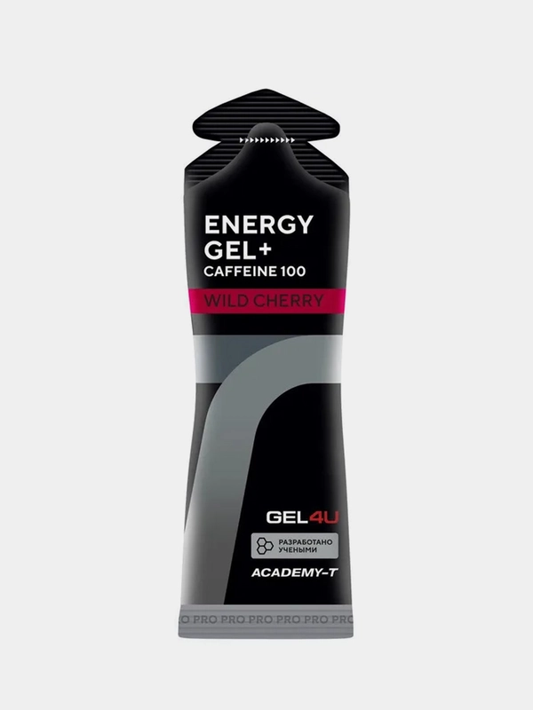 Гель Академия-Т Energy Caffeine Gel, со вкусом вишни, 60 г