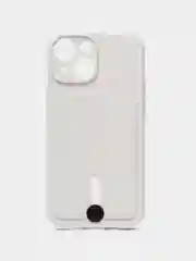 Белый чехол для iPhone 14, 13, 12, 11 Pro Max, XS/X, XR, 7 / 8, Plus с карманом для карт