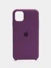 Пурпурный чехол Silicone Case для iPhone 11, с открытым низом