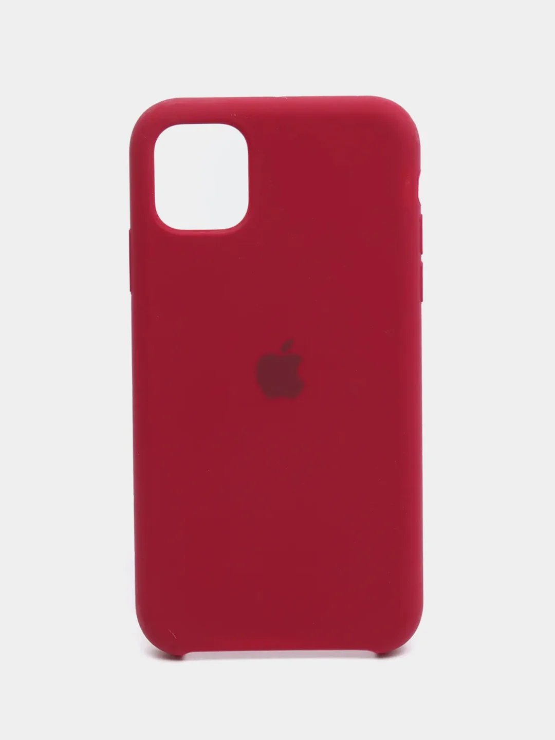 Фиолетовый чехол Silicone Case для iPhone 11, с открытым низом