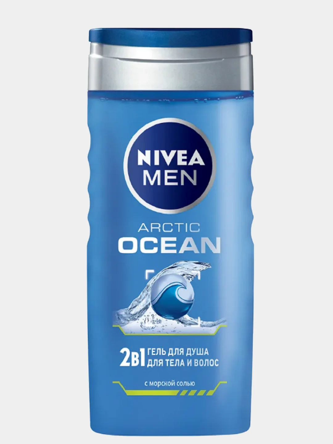 Бирюзовый гель для душа Nivea Men, 250 мл