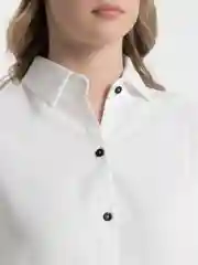 Белый рубашка женская