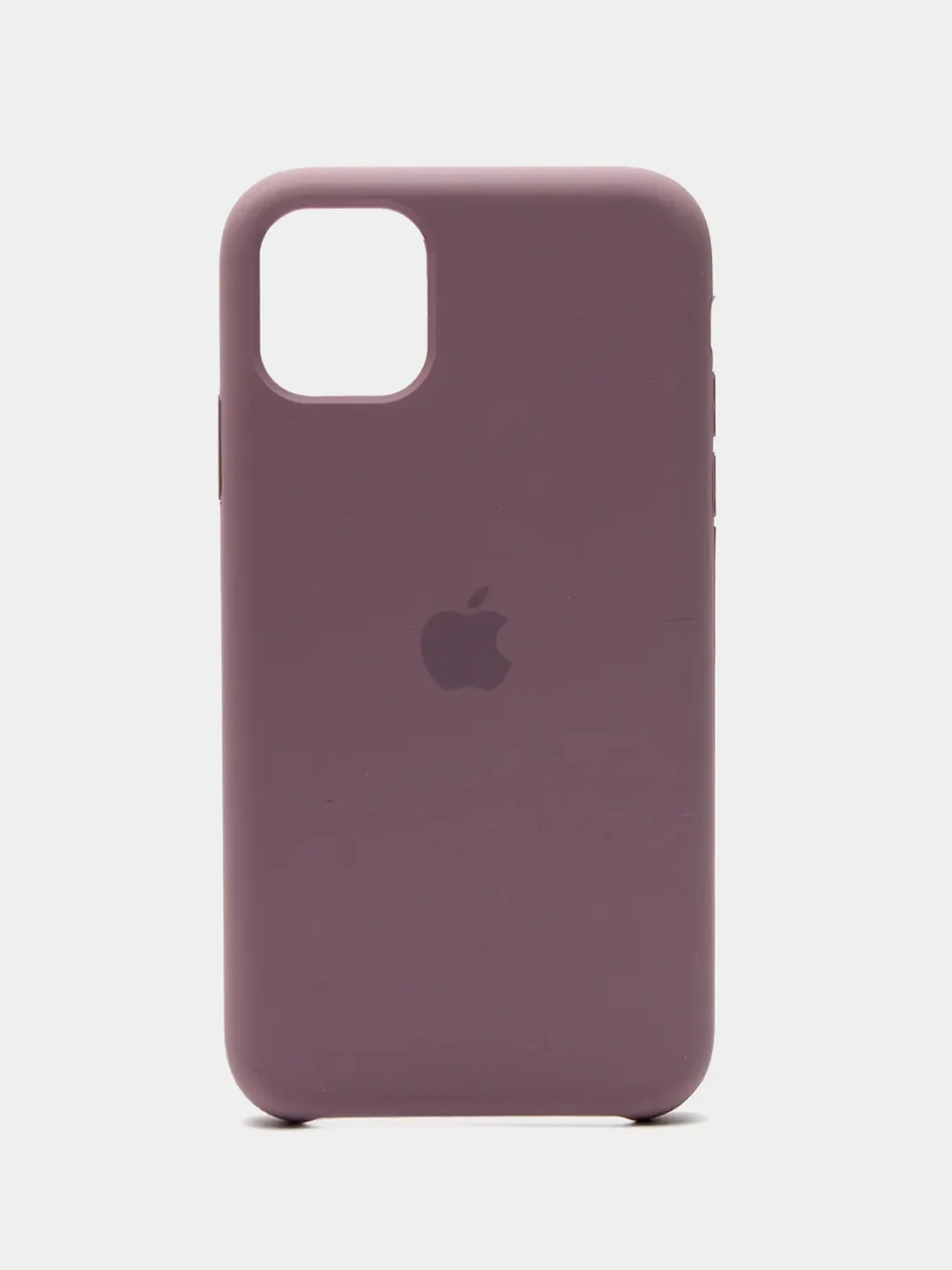 Сиреневый чехол Silicone Case для iPhone 11, с открытым низом