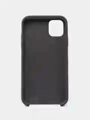 Серый чехол Silicone Case для iPhone 11, с открытым низом