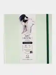Скетчбук Малевичъ для маркеров "Fashion", мятный, 75 г/м, 20х20, 80л
