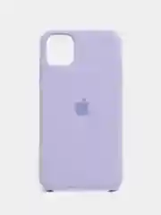Лавандовый чехол Silicone Case для iPhone 11, с открытым низом
