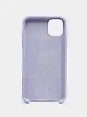 Лавандовый чехол Silicone Case для iPhone 11, с открытым низом
