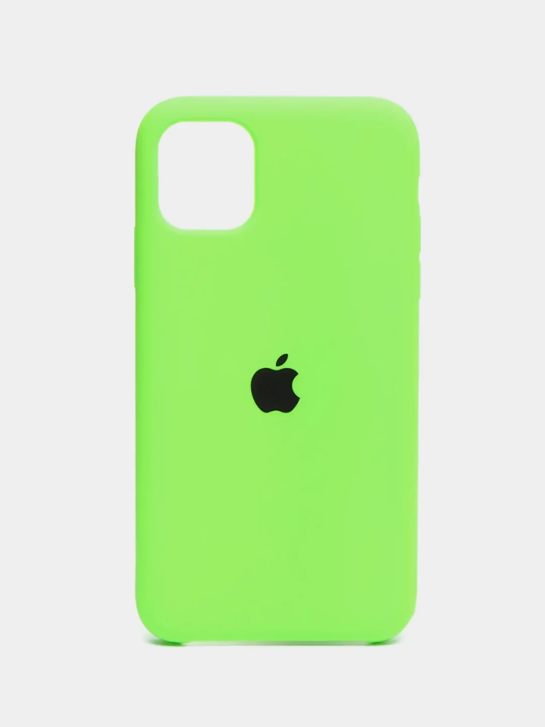 Лайм чехол Silicone Case для iPhone 11, с открытым низом