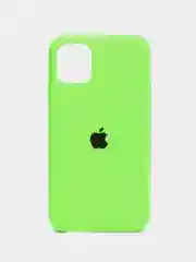 Лайм чехол Silicone Case для iPhone 11, с открытым низом