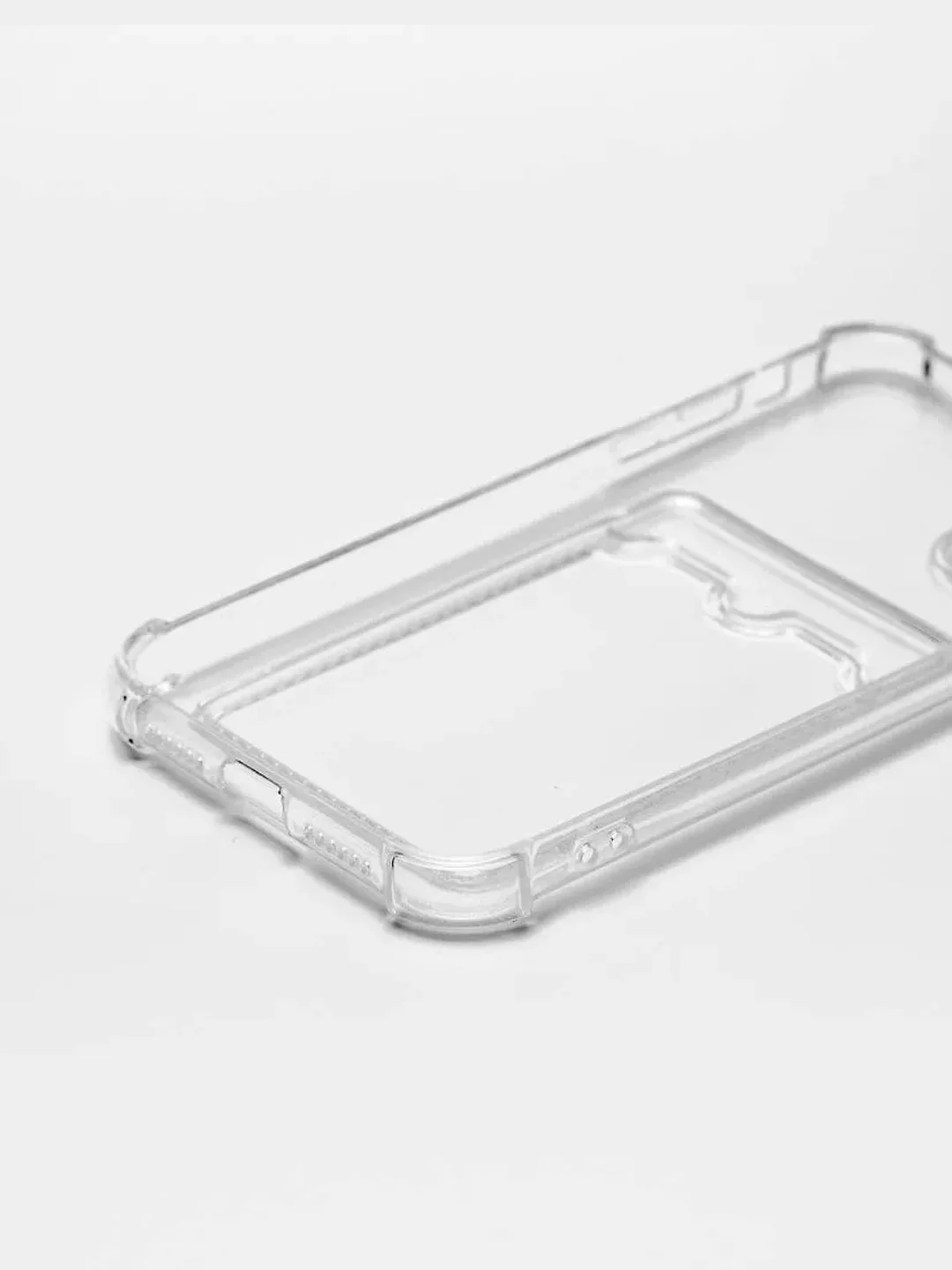 Чехол для iPhone 11 / 12 / 13 / 14Pro Max / mini, с защитой камеры и карманом для карт