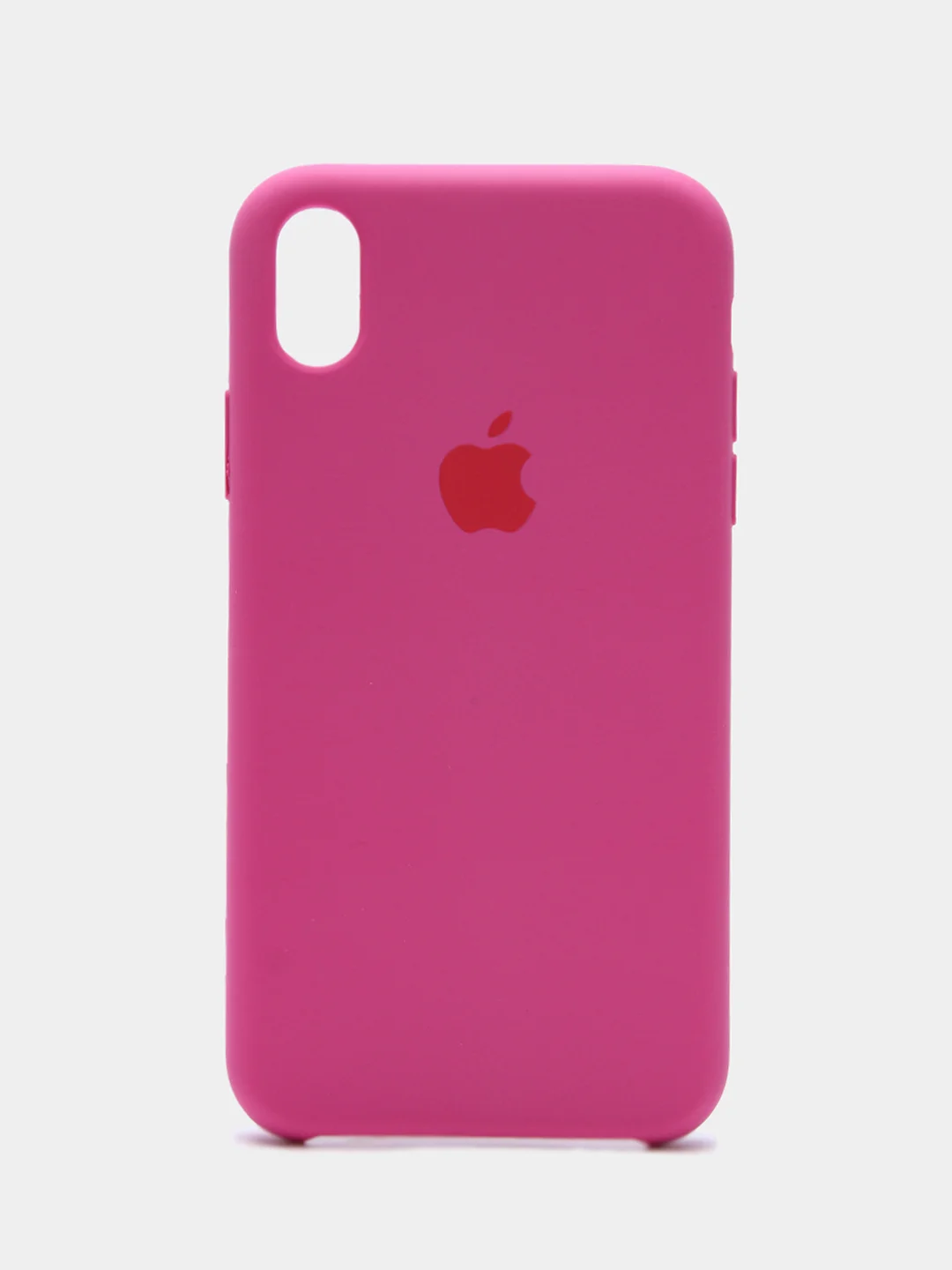 Карамельный чехол Silicone Case для iPhone XR, с открытым низом