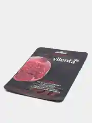 Тканевая маска для лица увлажняющая с гранатом и гиалуроновой кислотой Fruit Vilenta