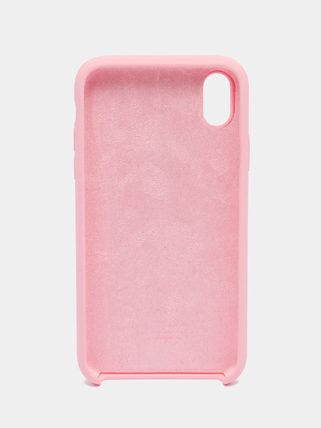 Конфетный чехол Silicone Case для iPhone XR, с открытым низом