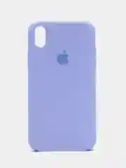 Лавандовый чехол Silicone Case для iPhone XR, с открытым низом