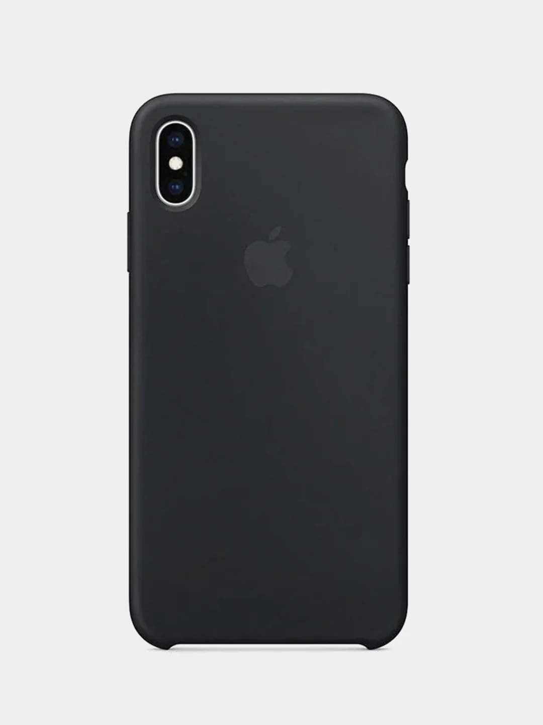 Черный силиконовый чехол на iPhone 6s 6sPlus 7 8 7Plus 8Plus X Xs Xr XsMax