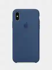 Синий силиконовый чехол на iPhone 6s 6sPlus 7 8 7Plus 8Plus X Xs Xr XsMax