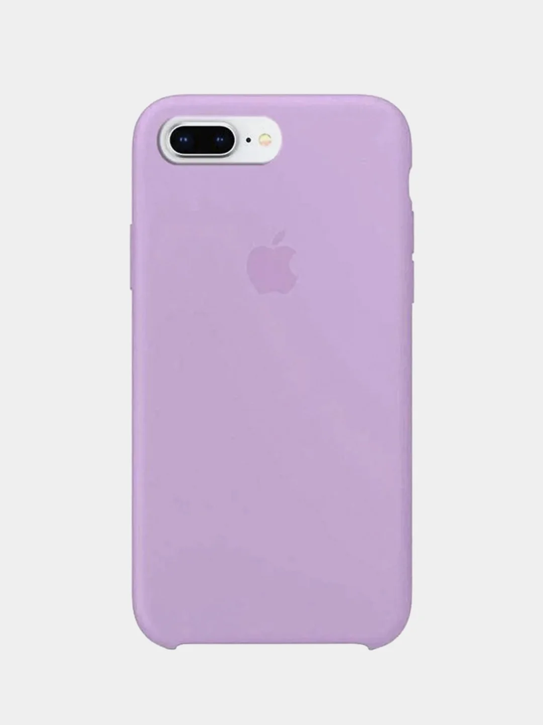 Лавандовый силиконовый чехол на iPhone 6s 6sPlus 7 8 7Plus 8Plus X Xs Xr XsMax